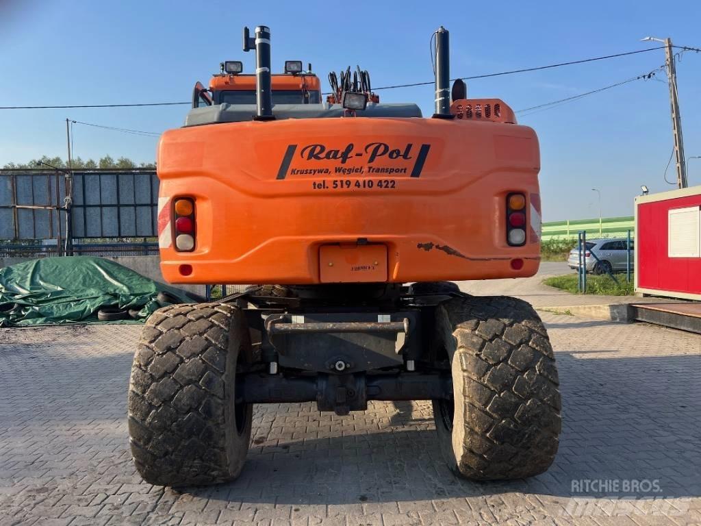 Doosan DX 160 W-3 Колесни екскаватори