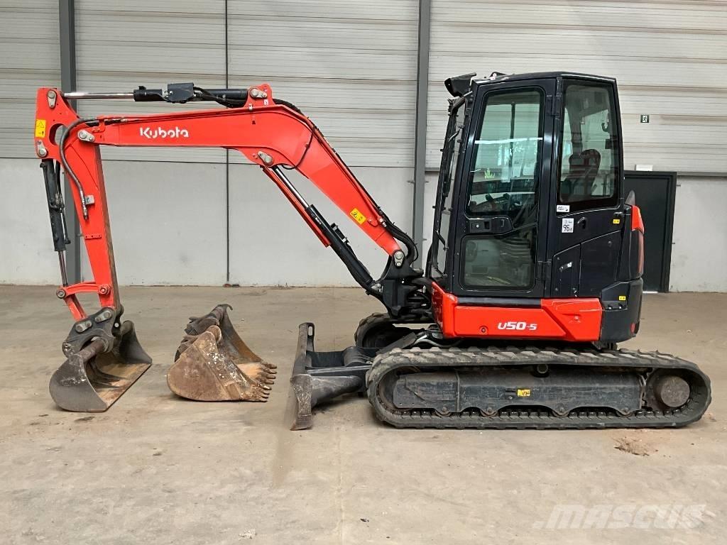 Kubota U 50-5 Мини екскаватори < 7 т