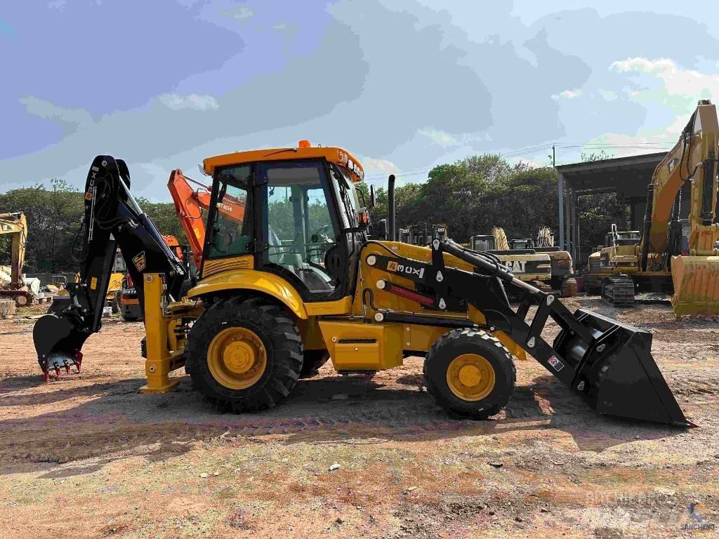 JCB 3CX Товарач със заден ексватор