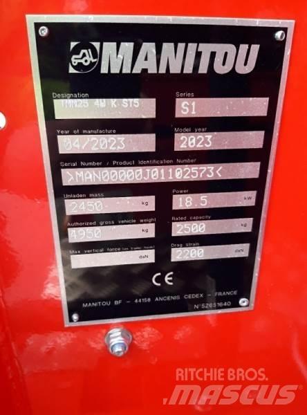 Manitou TMM25 4W Моторизирани високоповдигачи с открити платформи