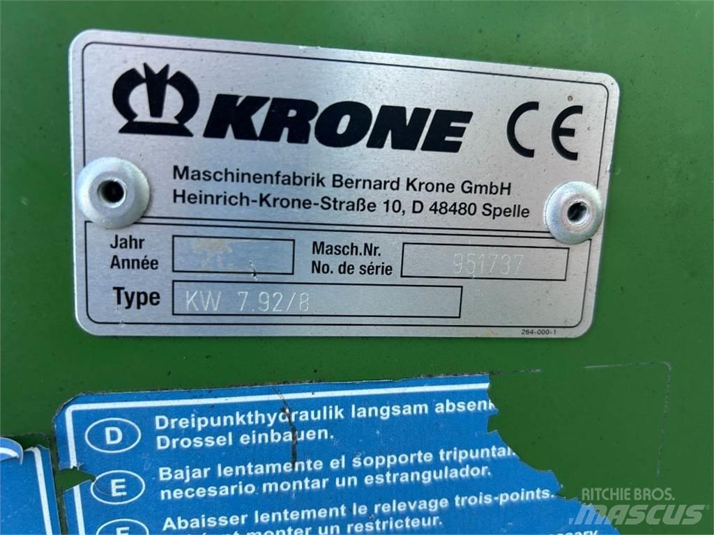 Krone KW 7.92 Гребла и сенообръщачки