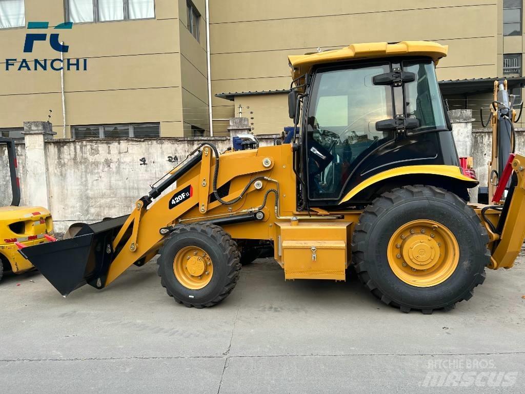 CAT 420 F Товарач със заден ексватор