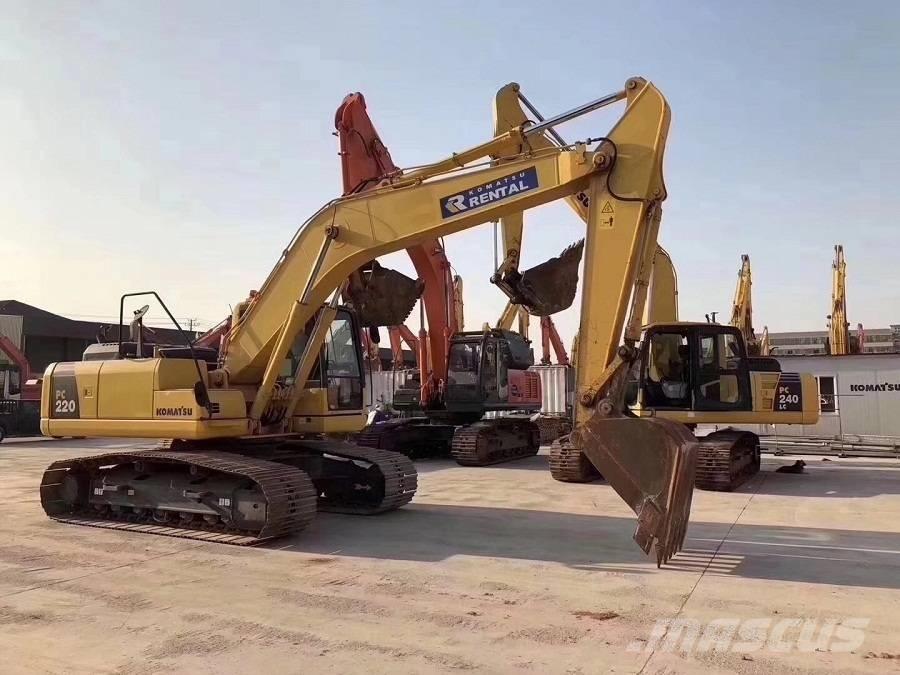 Komatsu pc220-7 Верижен екскаватор
