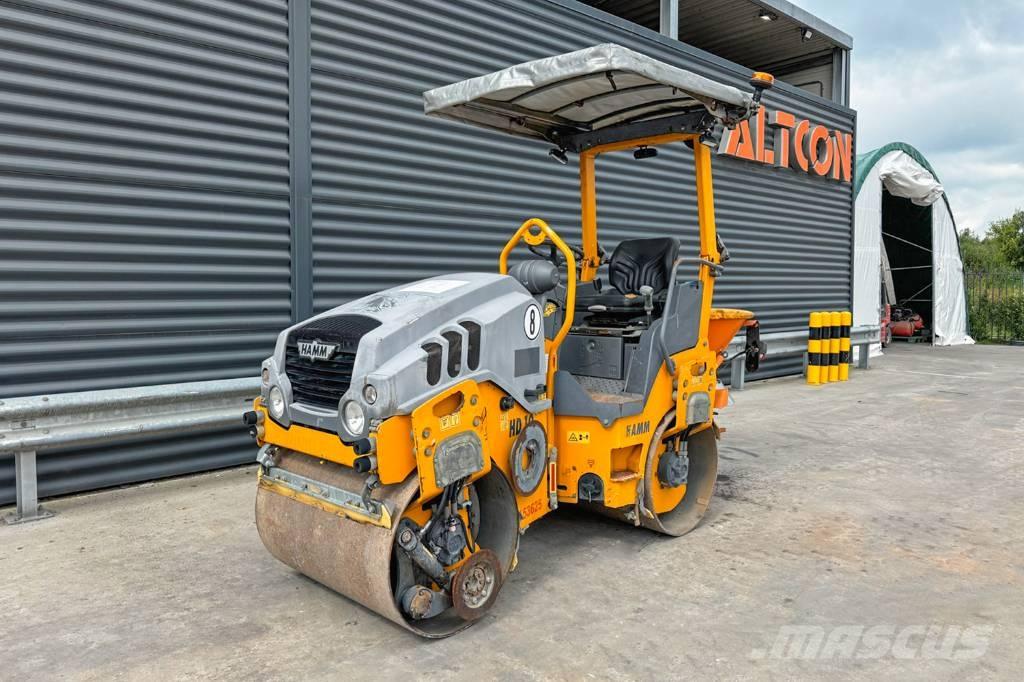 Hamm HD 10 VV Двойни барабанни ролки

