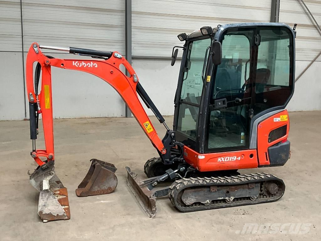 Kubota KX 019-4 Мини екскаватори < 7 т