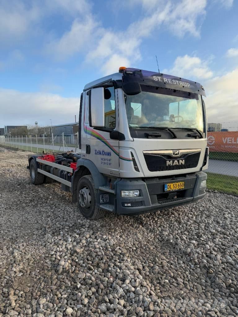 MAN TGM 15.290 Камиони с кран с кука