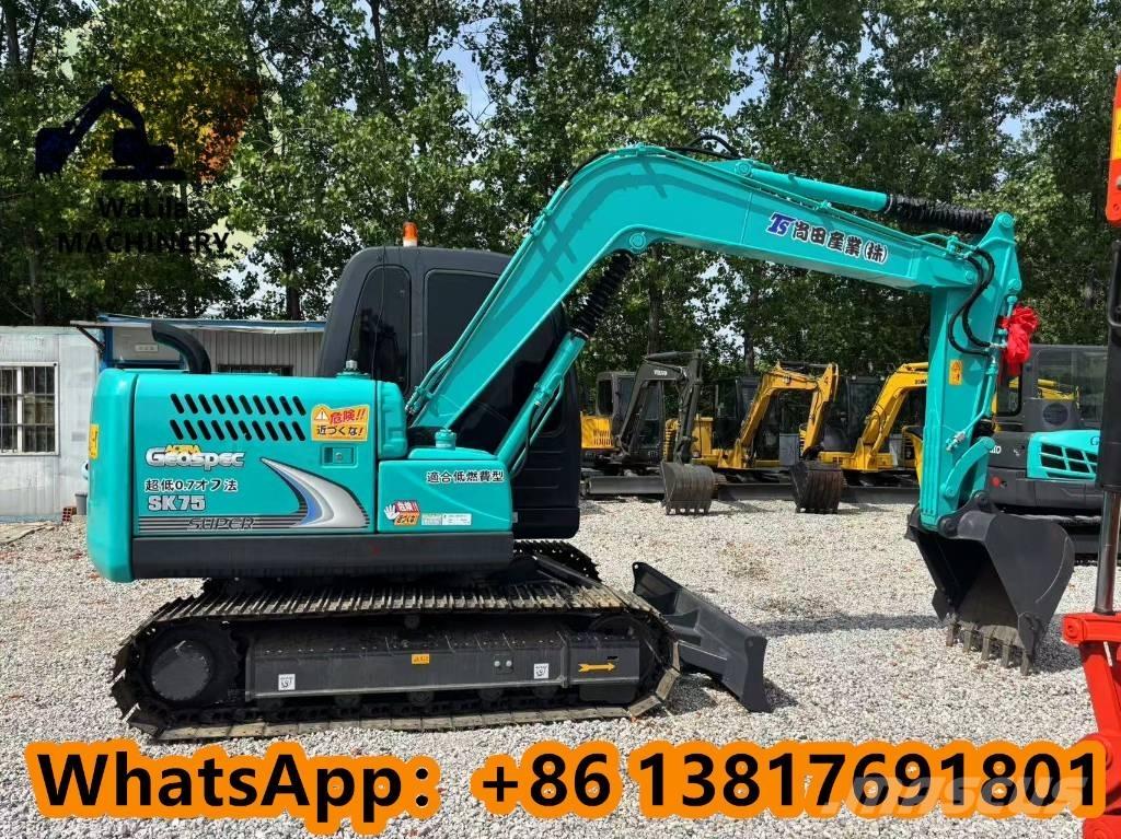 Kobelco SK 75 Верижен екскаватор