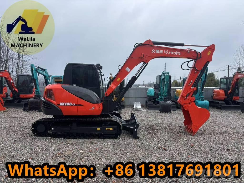 Kubota KX 183 Мини екскаватори < 7 т