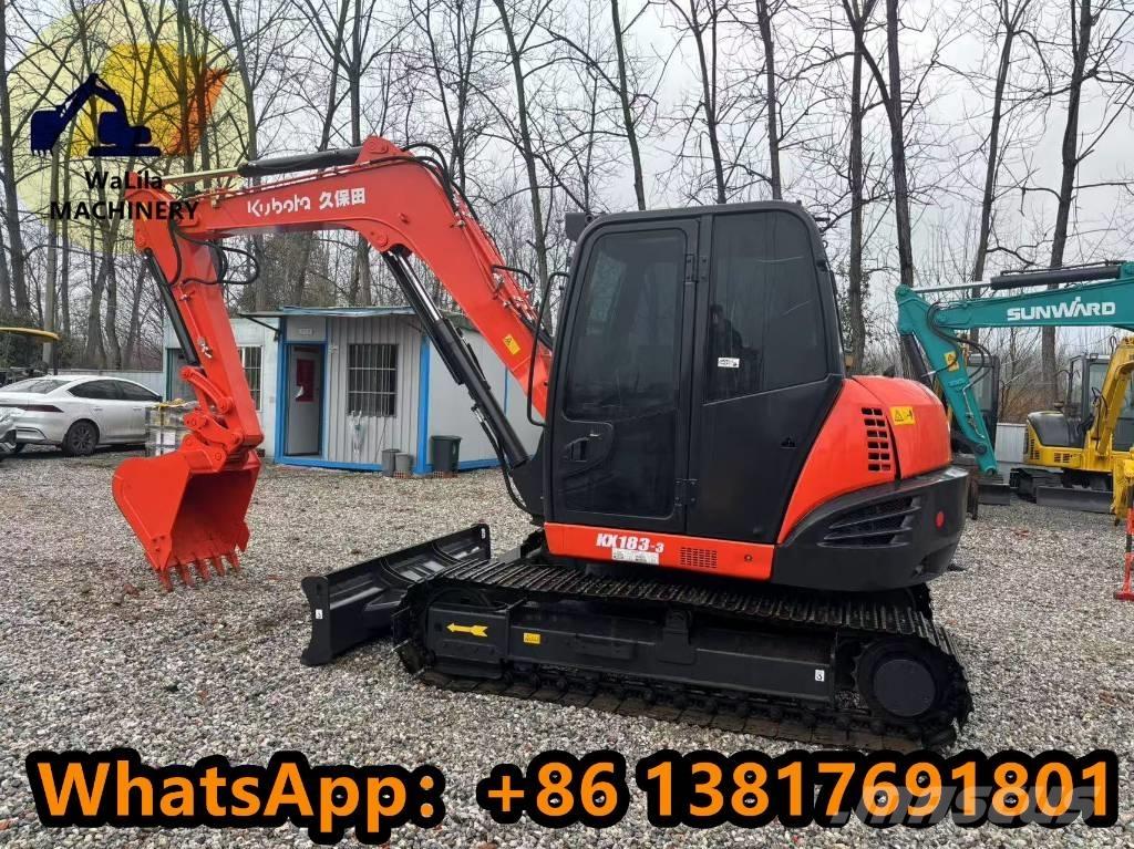 Kubota KX 183 Мини екскаватори < 7 т