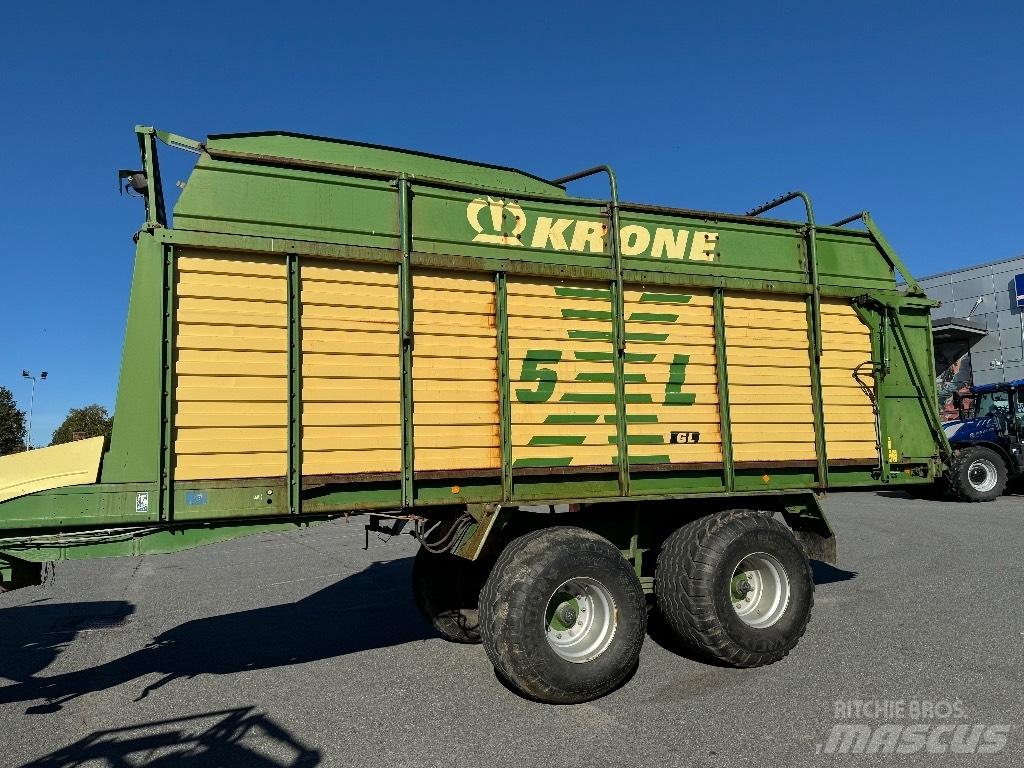 Krone 5 XL GL Самотаварещи ремаркета