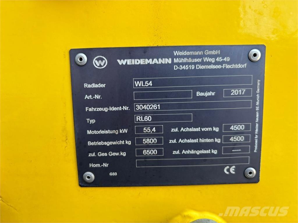 Wacker WL 54 Колесни товарачи