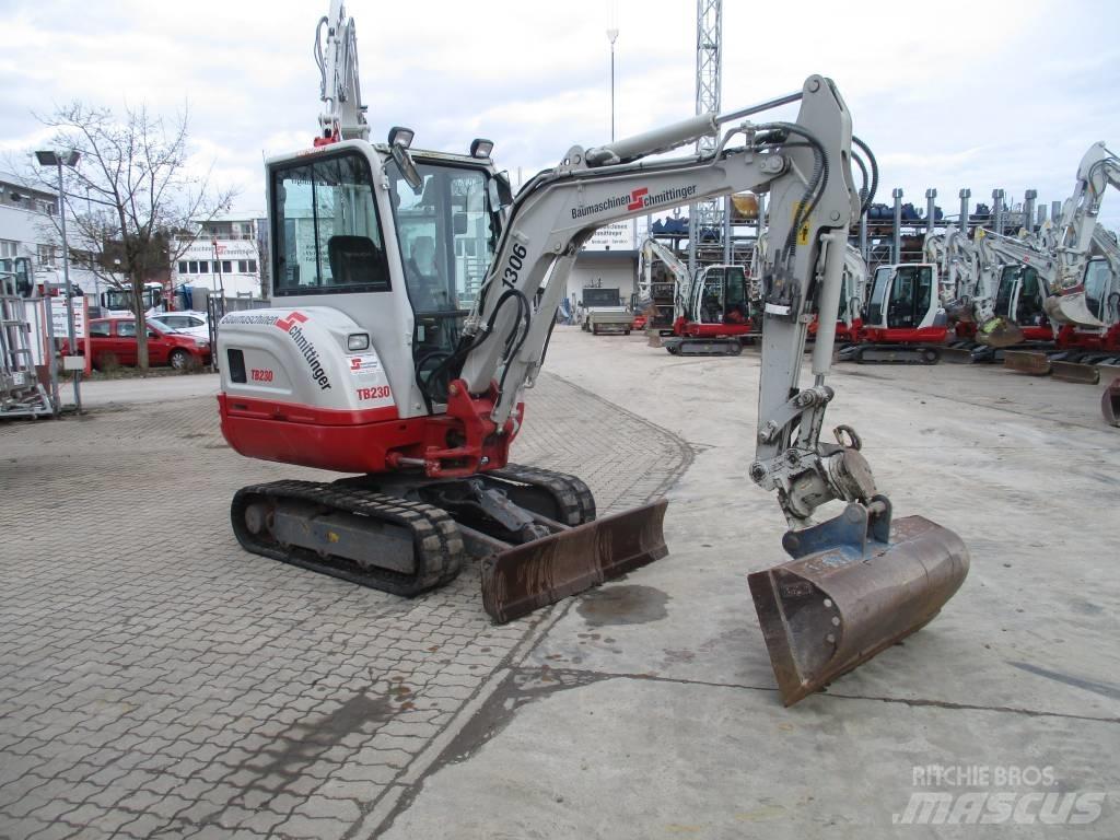 Takeuchi TB 230 Мини екскаватори < 7 т
