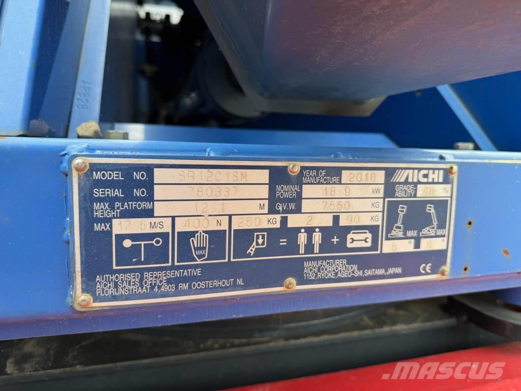 Aichi SR 12 CSM Телескопични повдигачи

