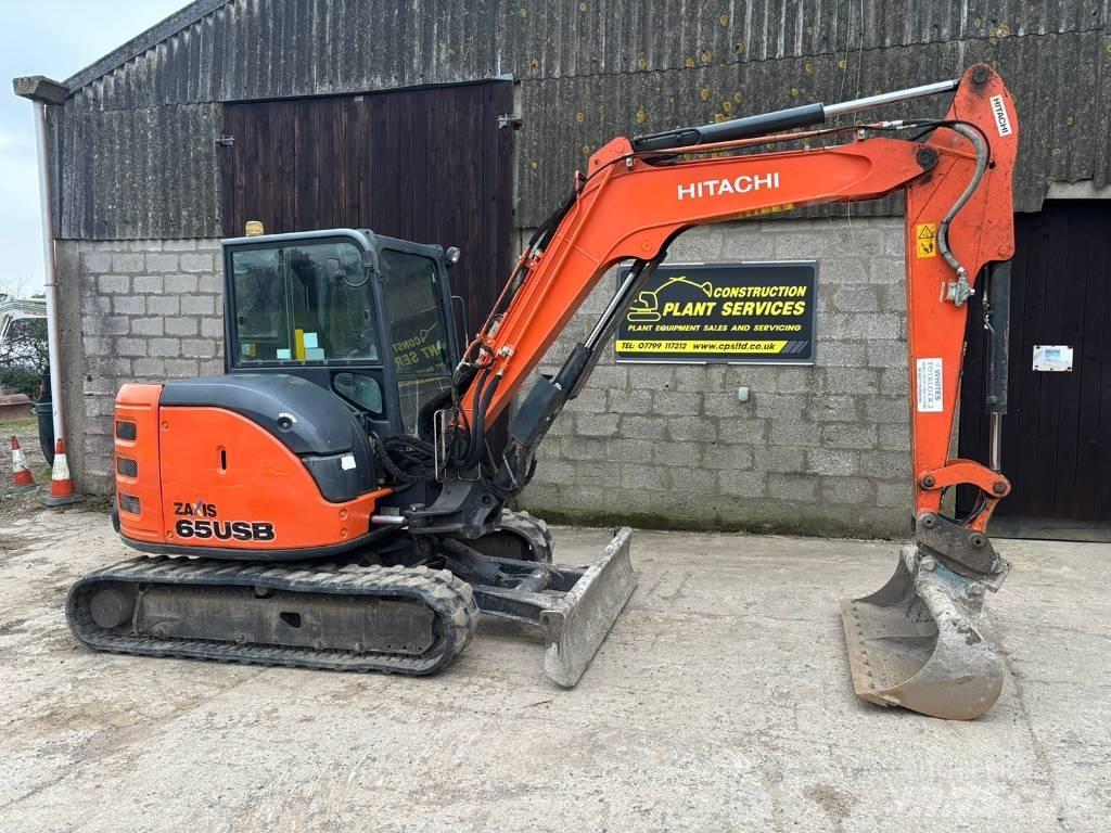 Hitachi ZX 65 US B-5 Мини екскаватори < 7 т