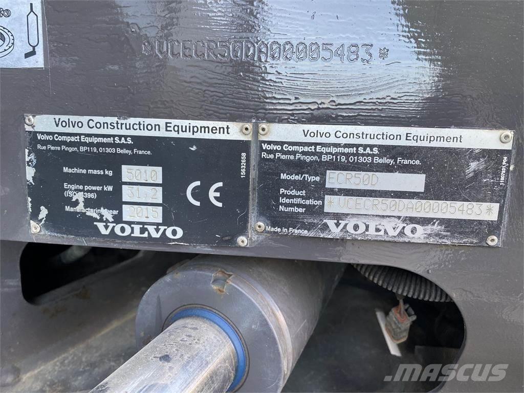 Volvo ECR50 Колесни екскаватори