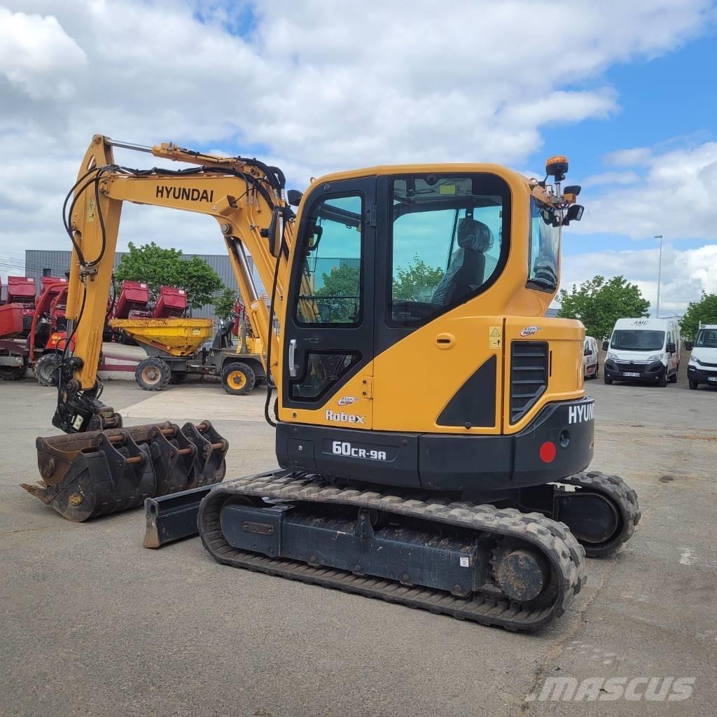 Hyundai R60CR9 Мини екскаватори < 7 т