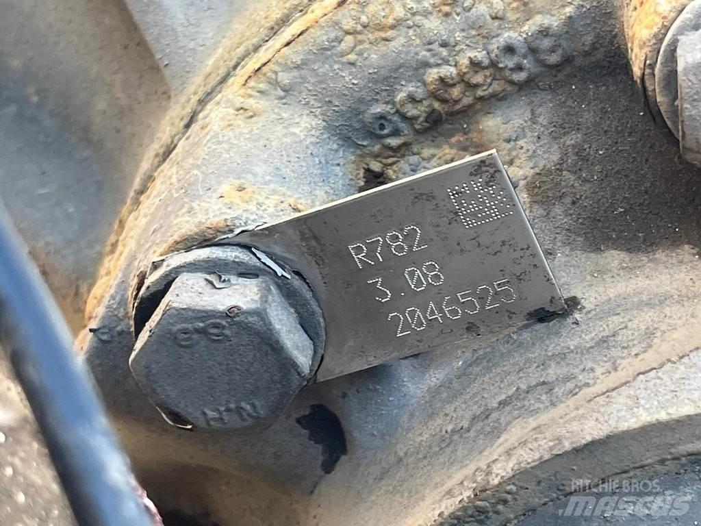 Scania R782 3.08 Оси