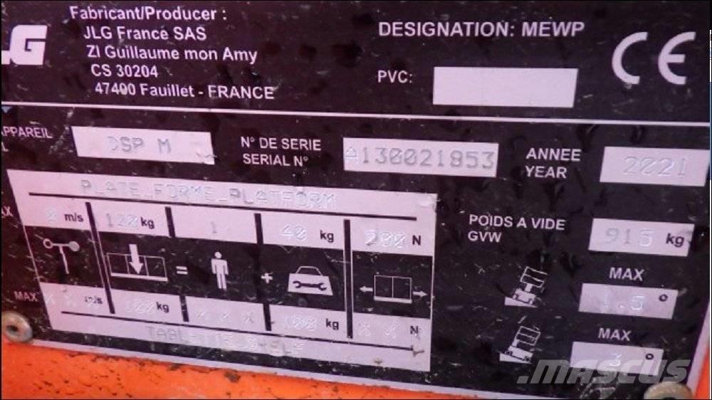 JLG DSP-M Машини за комисиониране високоповдигачи