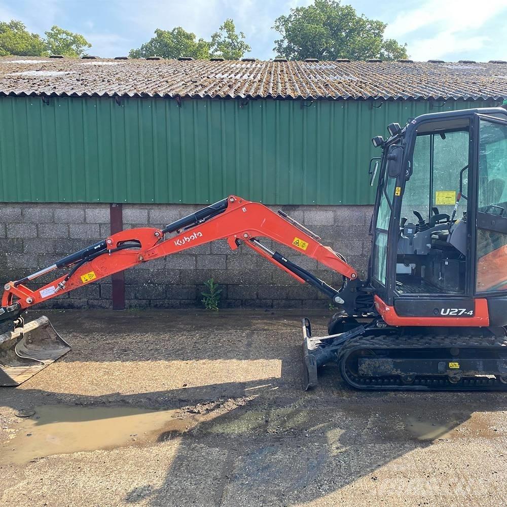Kubota U 27-4 Мини екскаватори < 7 т