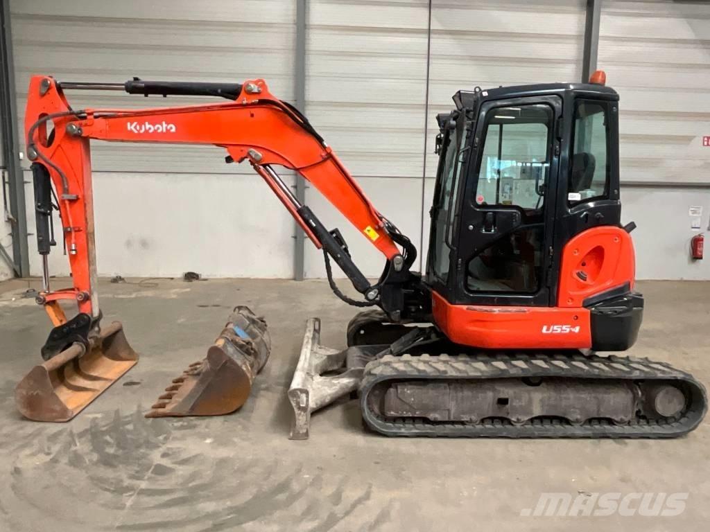 Kubota U 55-4 Мини екскаватори < 7 т