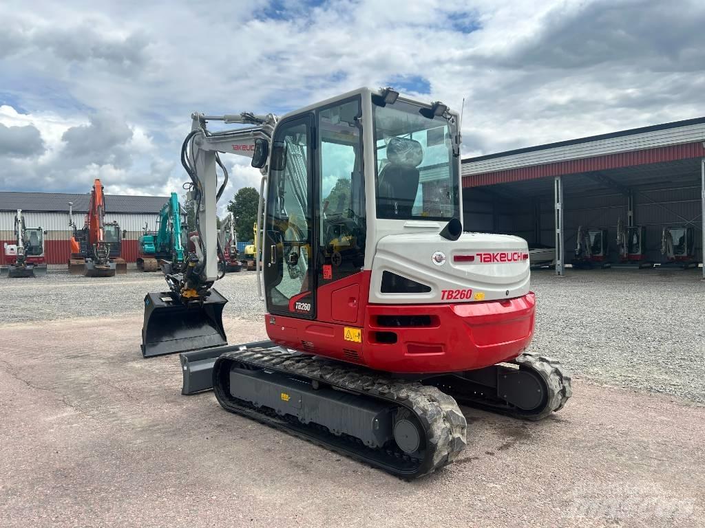 Takeuchi TB260 Мини екскаватори < 7 т