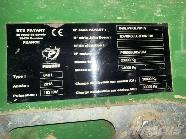 John Deere 640 L Скидери
