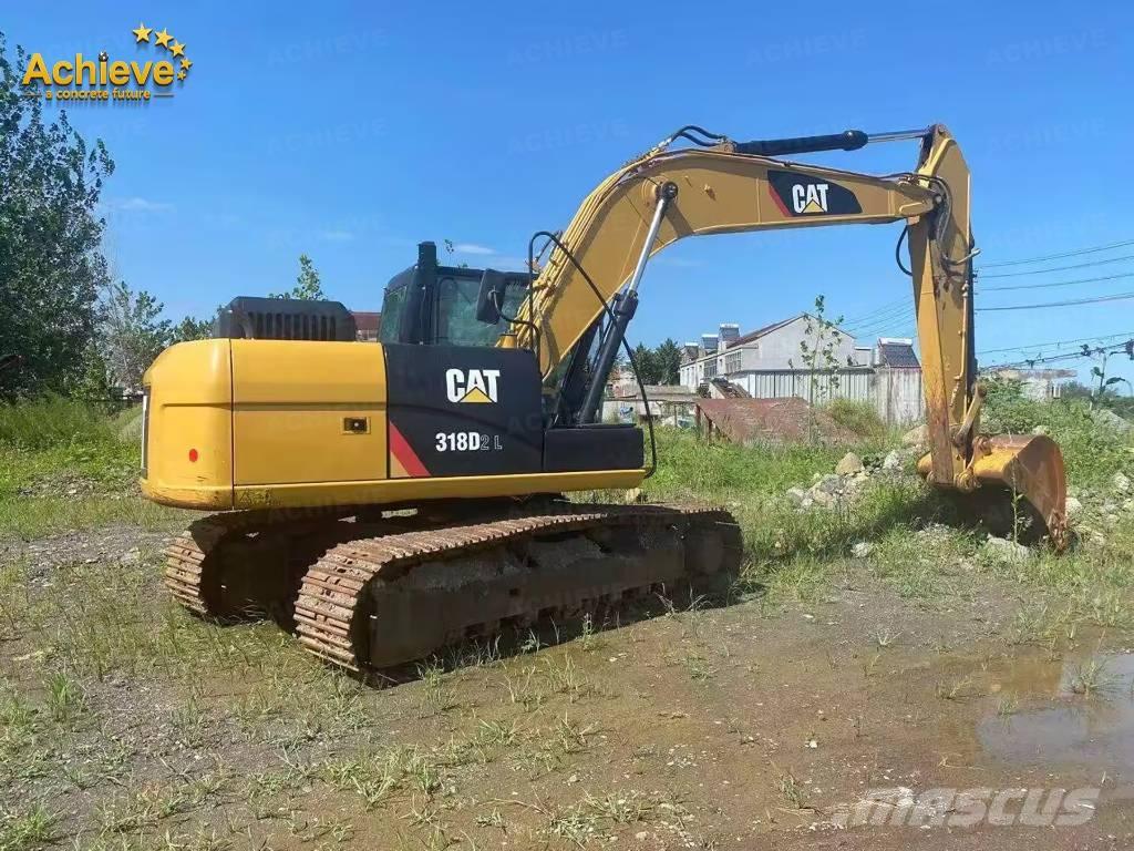 CAT 318D2L Верижен екскаватор