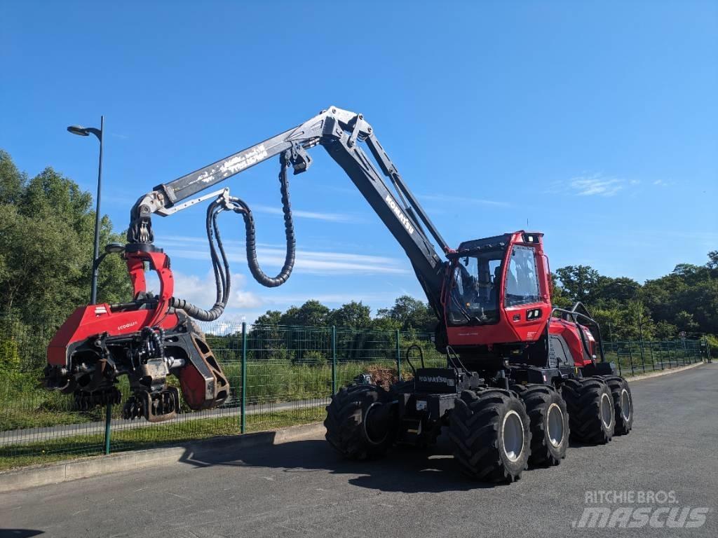 Komatsu 901XC Харвестери