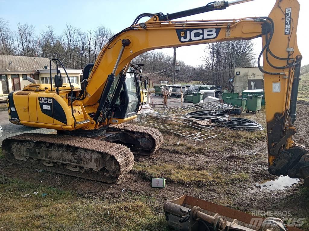 JCB JS 180 LC Товарач със заден ексватор