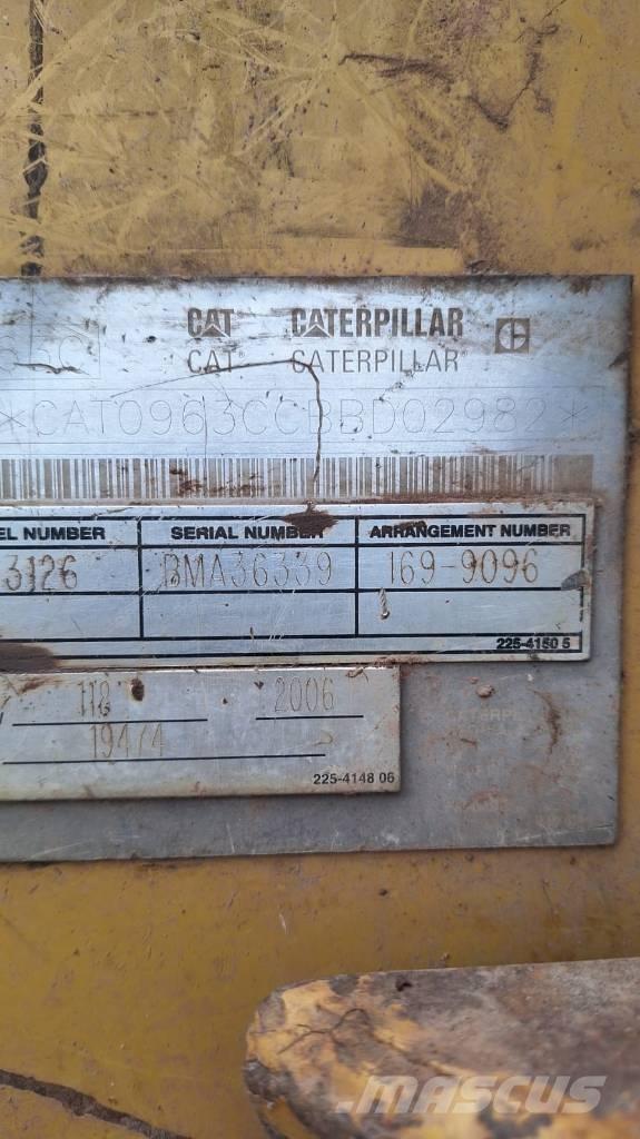 CAT 963 C Верижен товарач