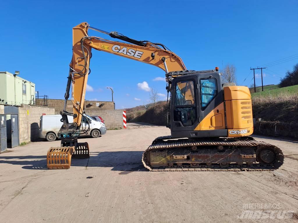 CASE CX145D SR Верижен екскаватор