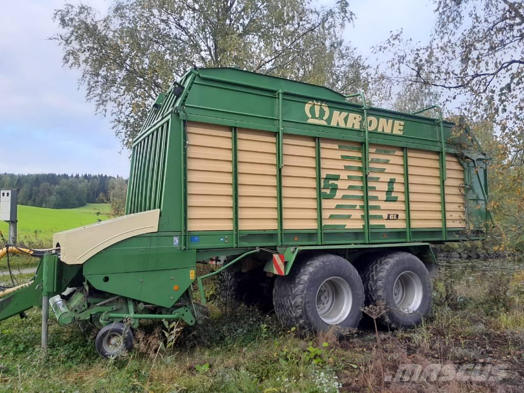 Krone 5 XL GL Самотаварещи ремаркета