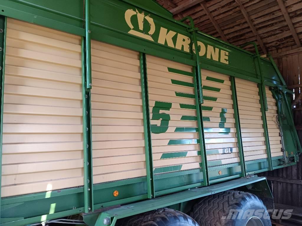 Krone 5 XL GL Самотаварещи ремаркета