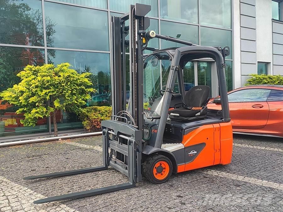 Linde E16C-02 Електрически вилични кари-повдигачи