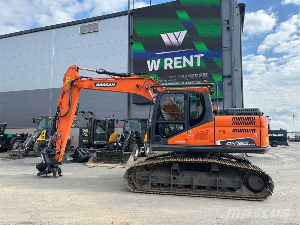 Doosan DX160HLC-5 Верижен екскаватор