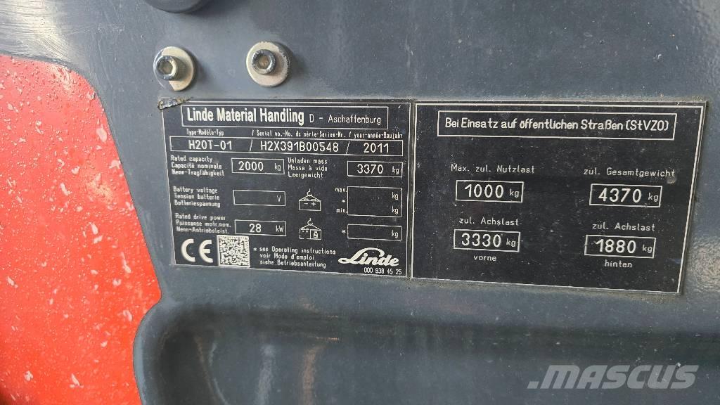 Linde H 20 T Камиони с АГУ