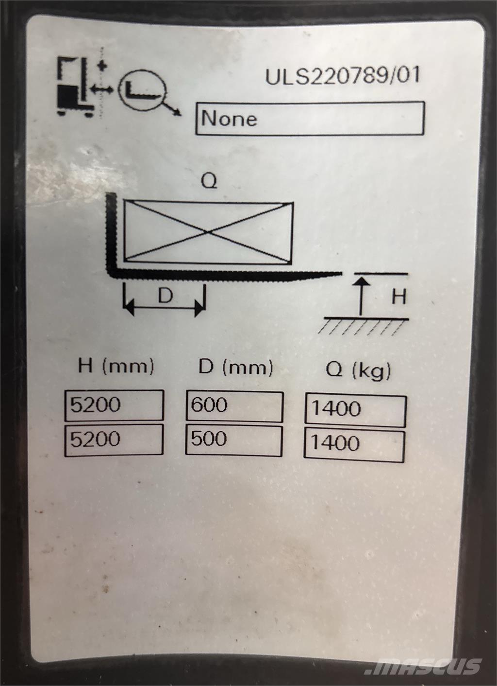 Atlet ULS140 Ретрак/ Високоповдигач с изместване на вилката напред