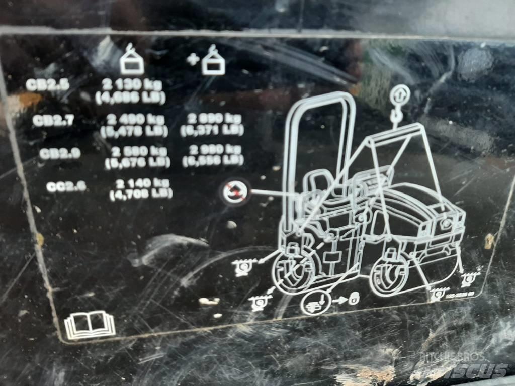 CAT CB 2.7 Двойни барабанни ролки
