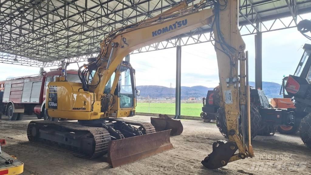 Komatsu 138US-8 Верижен екскаватор