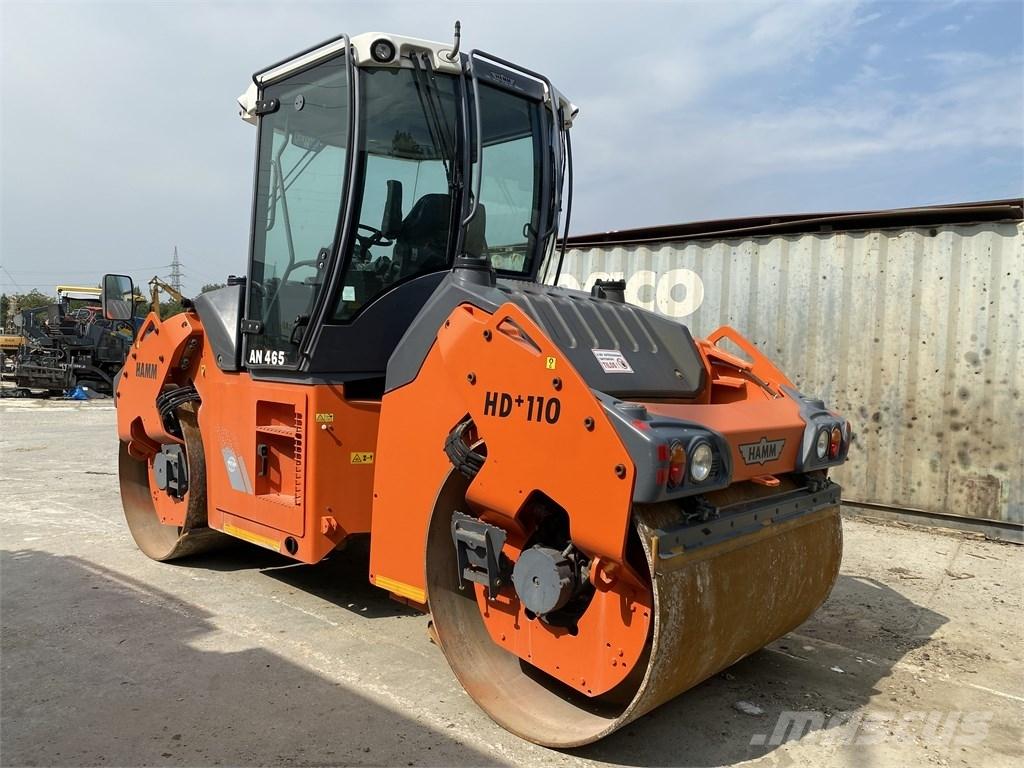 Hamm HD 110 Двойни барабанни ролки
