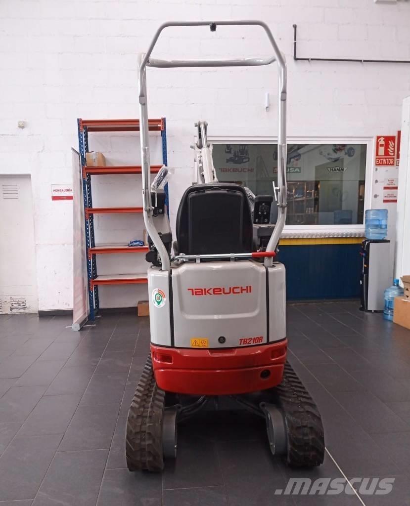Takeuchi TB 210 R Мини екскаватори < 7 т
