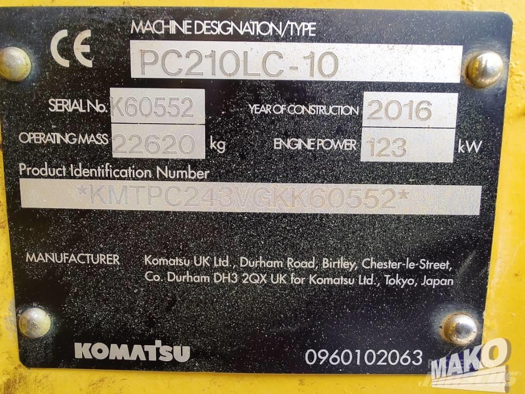 Komatsu PC 210 Верижен екскаватор