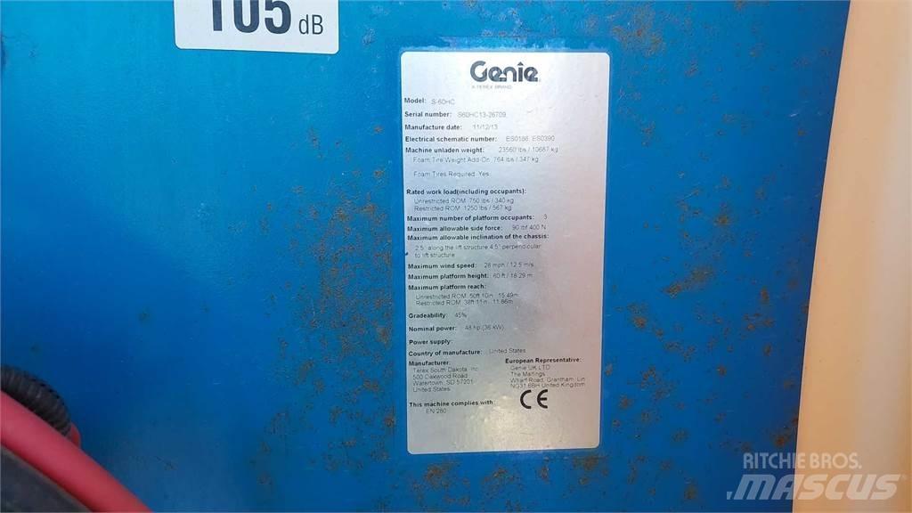 Genie S60HCE Телескопични повдигачи
