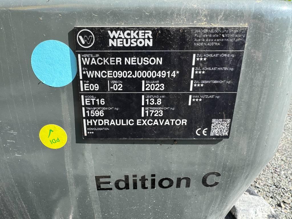 Wacker Neuson ET16 Верижен екскаватор