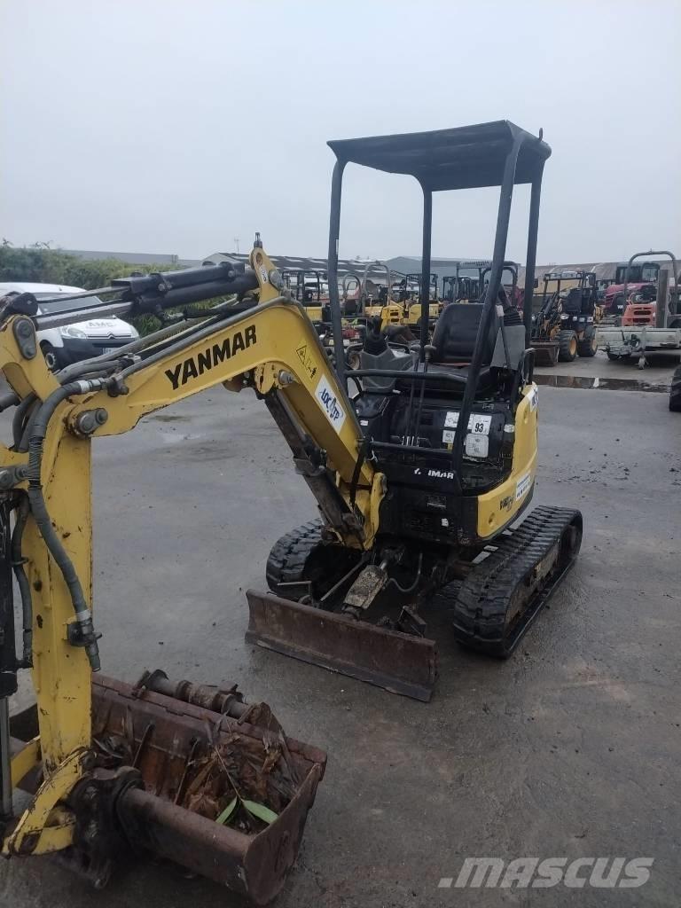 Yanmar Vio 17 U Мини екскаватори < 7 т