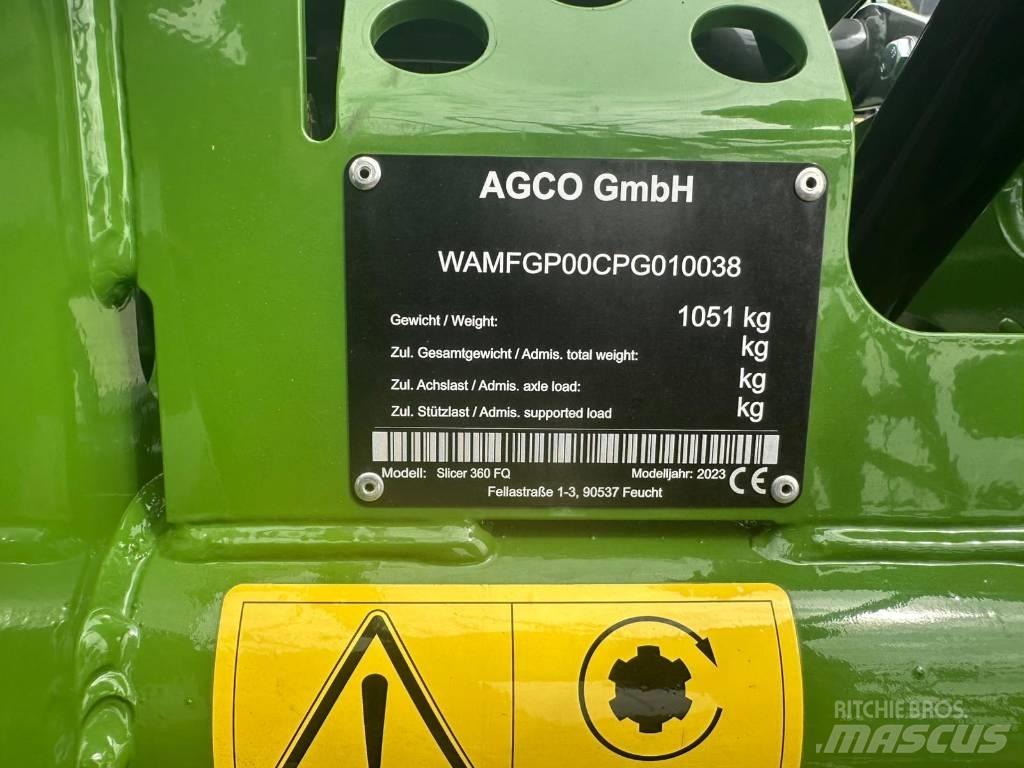 Fendt Slicer 360 FQ Косачки