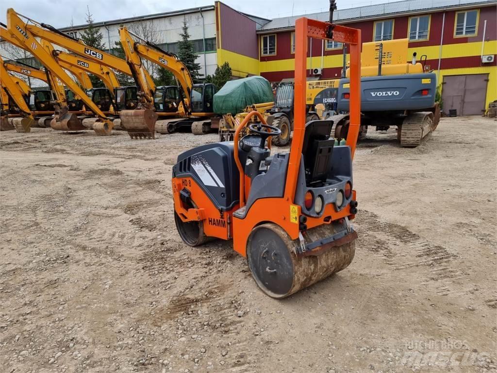 Hamm HD 8 VV Двойни барабанни ролки
