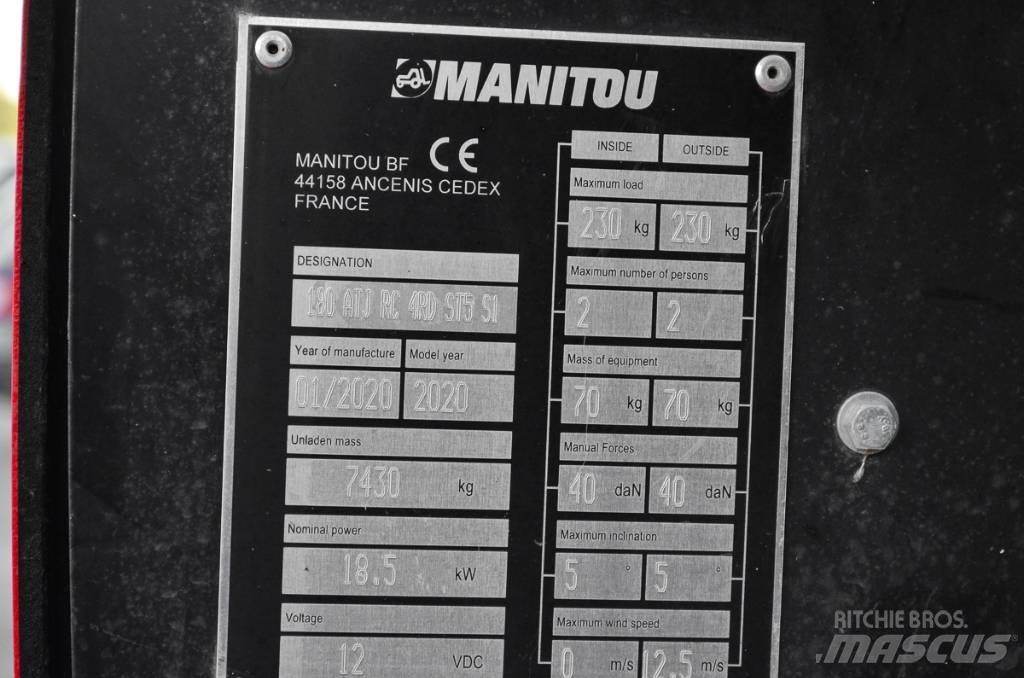Manitou 180 ATJ Съчленени стрелови подемници