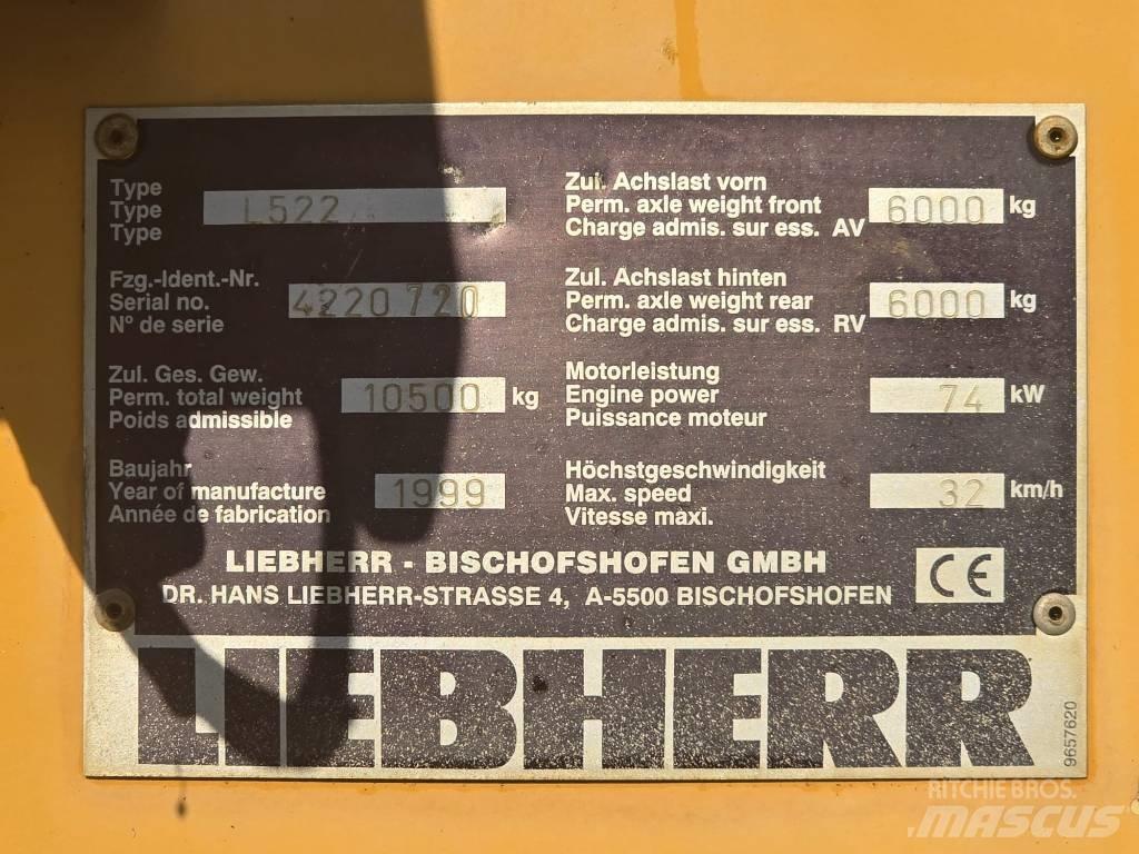 Liebherr L522 Колесни товарачи