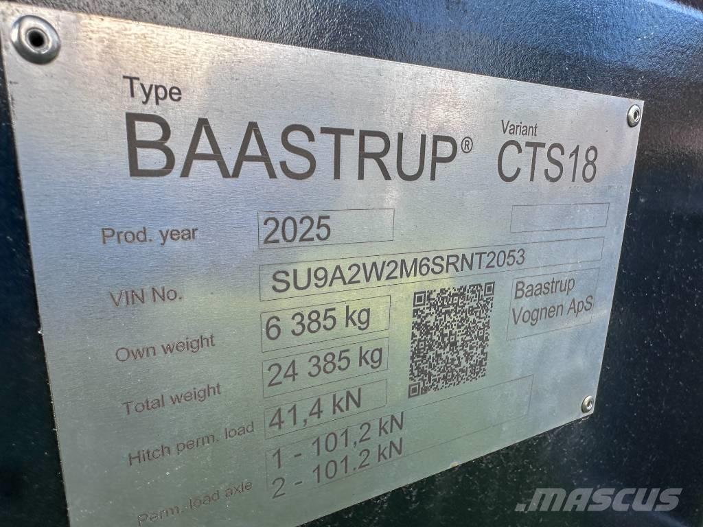 Baastrup CTS 18 Tons Ремаркета самосвални